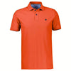 Lerros Men's Orange Piqué Polo Burnt T-Shirt | Lerros In Lebanon