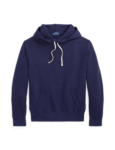 Polo Ralph Lauren Men's Navy RL Fleece Big Pony Hoodie | Polo Ralph Lauren in Lebanon