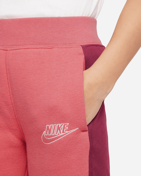 Nike Sportswear Club Girl's Pink Icon Clash Fleece Sweatpant  |Nike In Lebanon