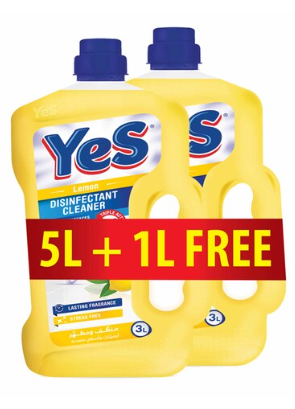 Yes Disinfectant Cleaner 5L+1L (free) | Yes In Lebanon