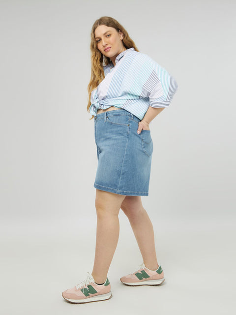 Lee Women's Blue Denim Regular Short |Lee In Lebanon