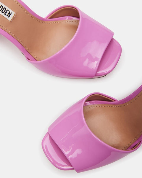 Steve Madden Women's Pink Patent Lourdes Heels | Steve Madden In Lebanon