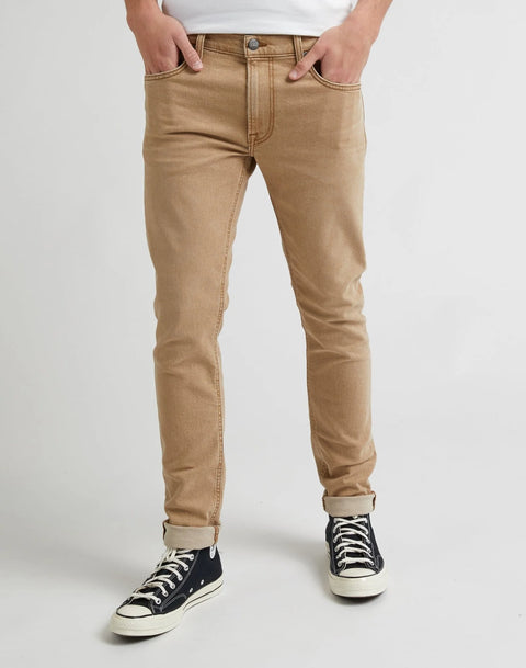 Lee Men's Chestnut Light Luke Slim Tapered Jeans |Lee In Lebanon