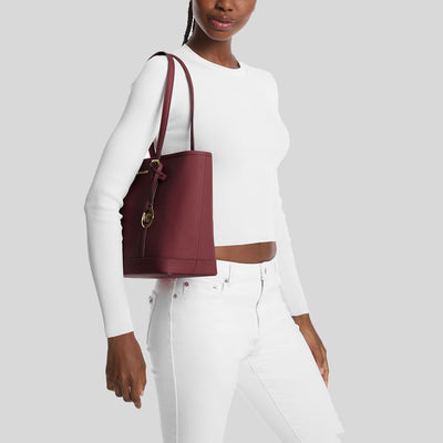 Michael Kors Women's Burgundy Shoulder Bag | Michael Kors In Lebanon