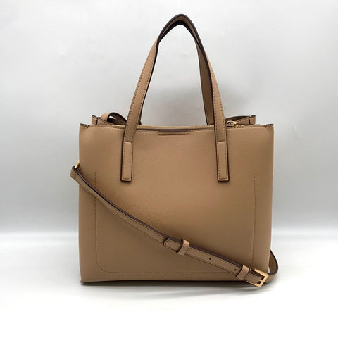 DKNY Women's Tan Cappuccino Farah Satchel Hand Bag | DKNY In Lebanon