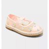 Cat & Jack Girl's Multicolor Arren Embroidered Floral Ballerina | Cat & Jack In Lebanon