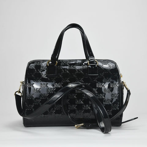 Michael Kors Women's Black Duffle Satchel Hand Bag | Michael Kors In Lebanon