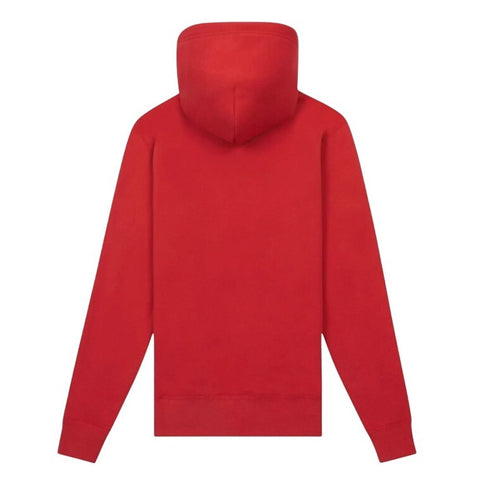 Polo Ralph Lauren Men's Red Logo Embroidered Fleece Lined Hoodie | Polo Ralph Lauren In Lebanon