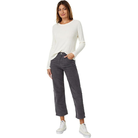 Levi's Women's Grey Straight Ankle Pant |Levi's In Lebanon