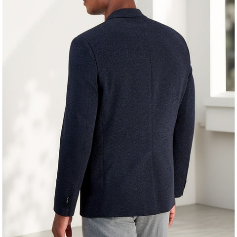 Michael Kors Men's Navy Regular Fit Stretch Blazer | Michael Kors In Lebanon