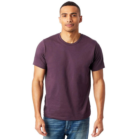 Alternative Men's Dark Purple Cotton T-Shirt | Alternative In Lebanon