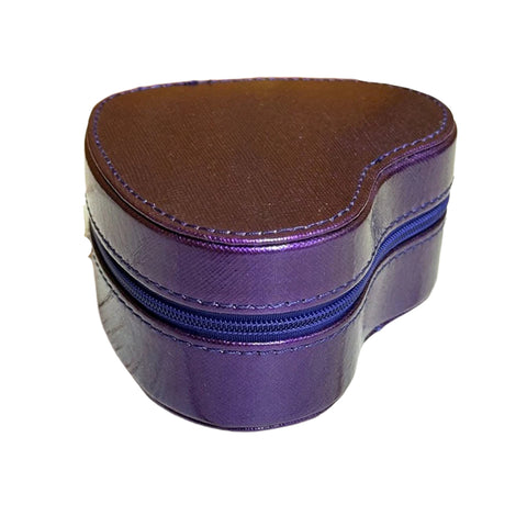 Stella & Max Women’s Purple Heart Shaped Compact Jewelry Box | Stella & Max In Lebanon