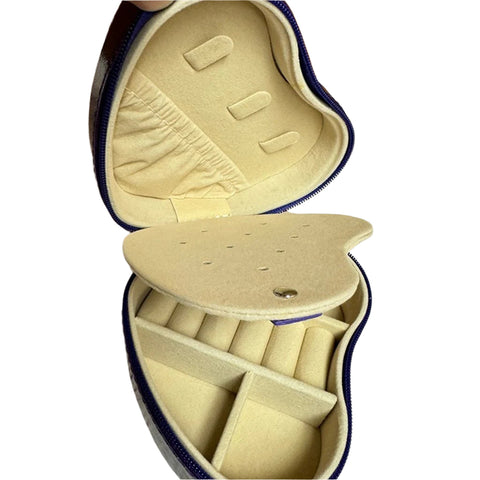 Stella & Max Women’s Purple Heart Shaped Compact Jewelry Box | Stella & Max In Lebanon