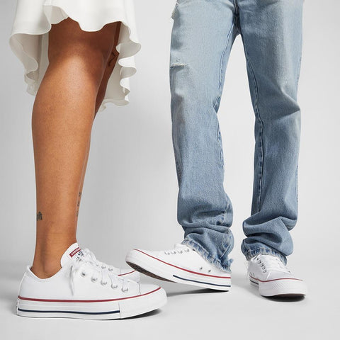 Converse Unisex White Chuck Taylor All Star Ox Sneakers | Converse In Lebanon