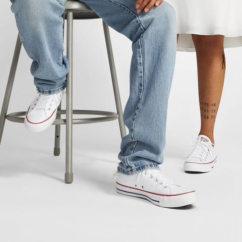 Converse Unisex White Chuck Taylor All Star Ox Sneakers | Converse In Lebanon