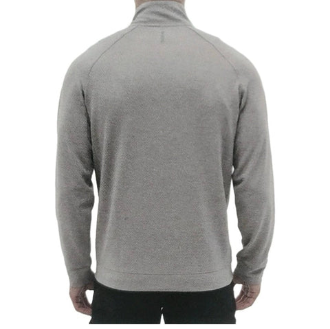 Bench Men's Grey Urbanwear Moisture Wicking Full Zip Knit Jacket | Bench In Lebanon