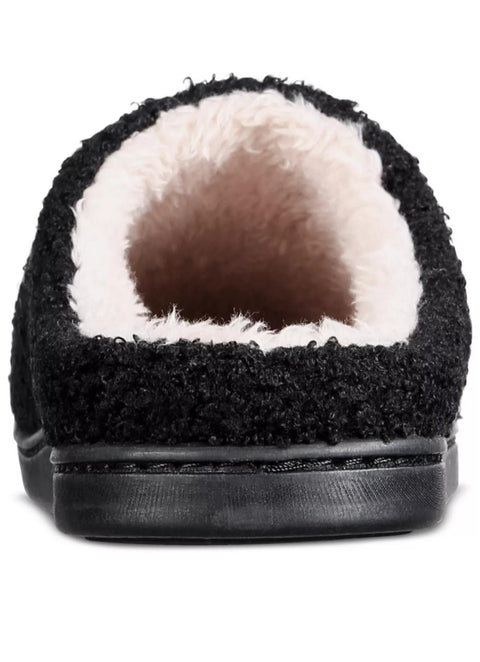 Jenni Women's Black Twinkle Star Closed-Toe Slippers | Jenni In Lebanon