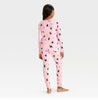 Cat & Jack Girls' 2-Piece Halloween Black Cat Pattern Pajama Set | Cat & Jack in Lebanon