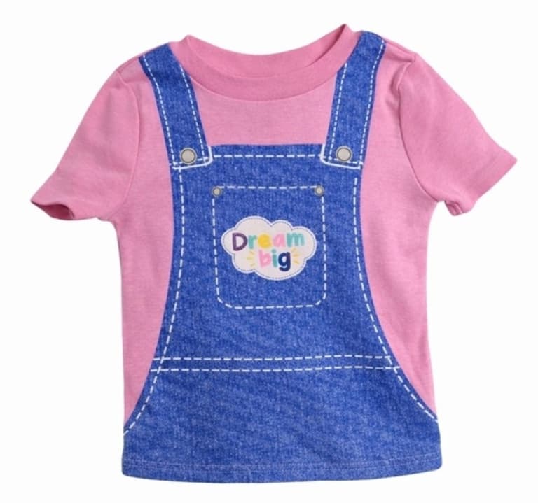 Ms.Rachel Baby Girl's Pink & Blue T-Shirt | Ms.Rachel In Lebanon