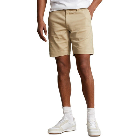 Polo Ralph Lauren Men's Khaki Stretch Dobby Beach Shorts |  Polo Ralph Lauren In Lebanon