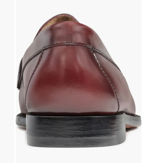 G.H. Bass & Co Men's Burgundy Weejuns Larson Penny-Slot Loafers | G.H. Bass & Co In Lebanon