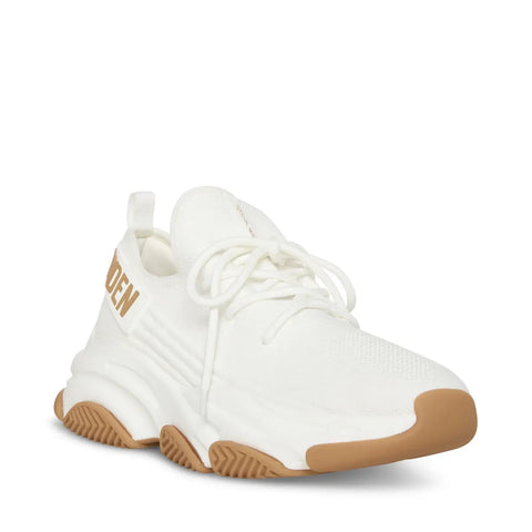 Steve Madden Women's White Protégé-E Sneakers | Steve Madden In Lebanon