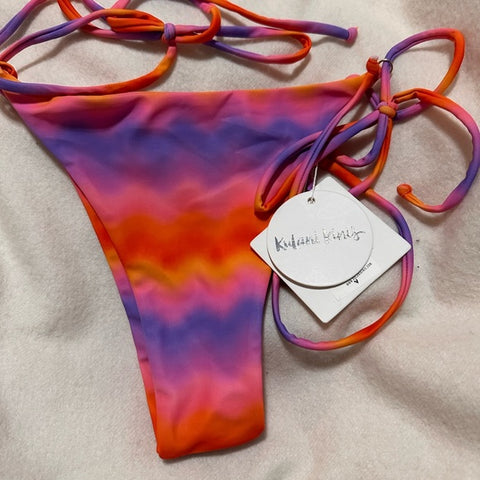Kulani Kinis  Women's Multicolor Bikini Bottom AMF354 (shr)