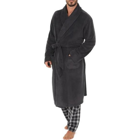 Rewe Washed Black Bath Robe | Rewe In Lebanon