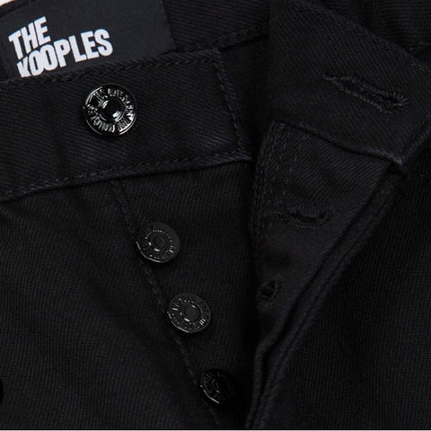 The Kooples Men's Black Vestiaire Carry-Over Straight Jeans | The Kooples In Lebanon