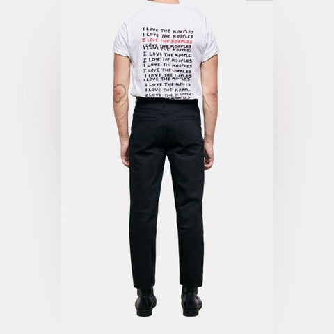 The Kooples Men's Black Vestiaire Carry-Over Straight Jeans | The Kooples In Lebanon