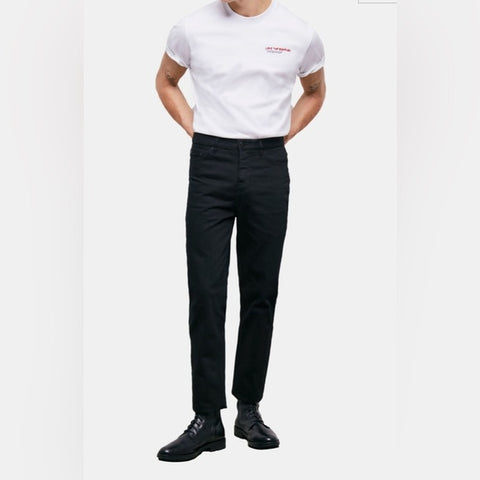 The Kooples Men's Black Vestiaire Carry-Over Straight Jeans | The Kooples In Lebanon