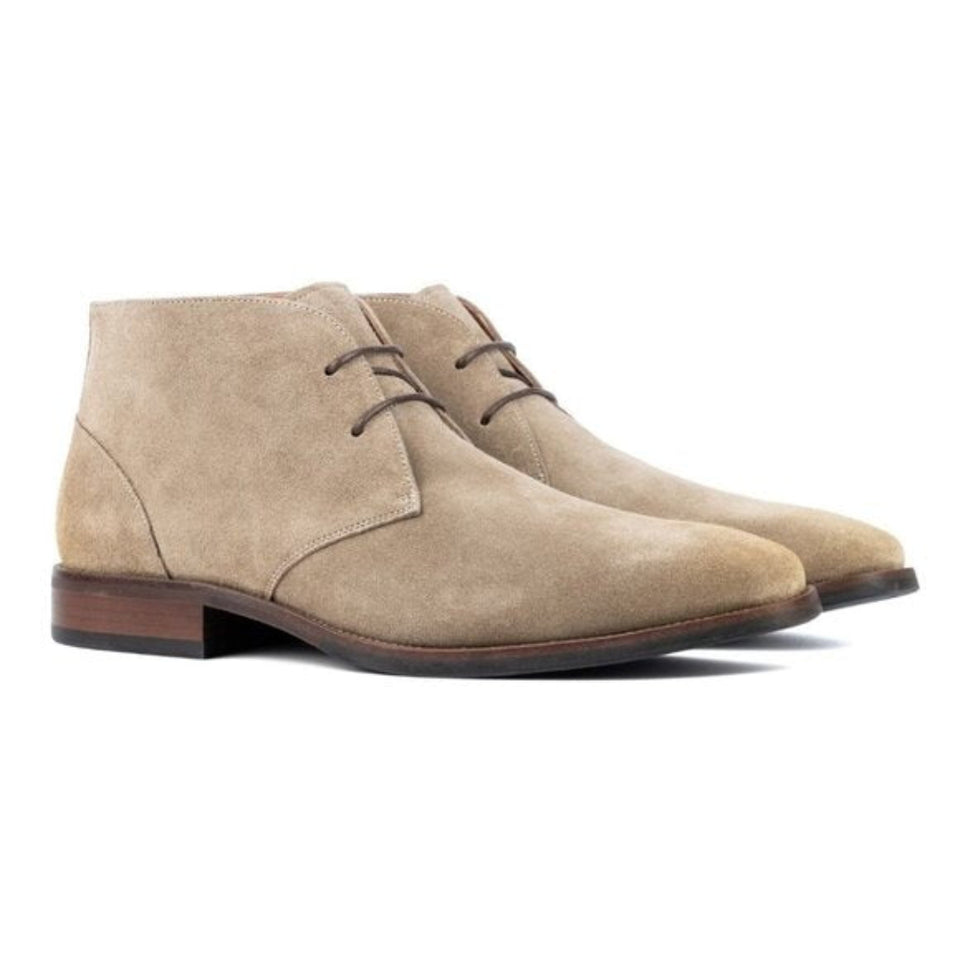 Vintage Foundry Co. Men's Taupe Suede Aldwin Boots