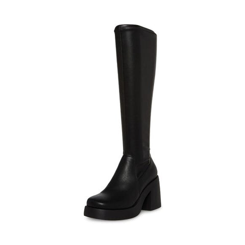 Madden Girl Women's Black LAX High Heeled Boots | Madden Girl In Lebanon