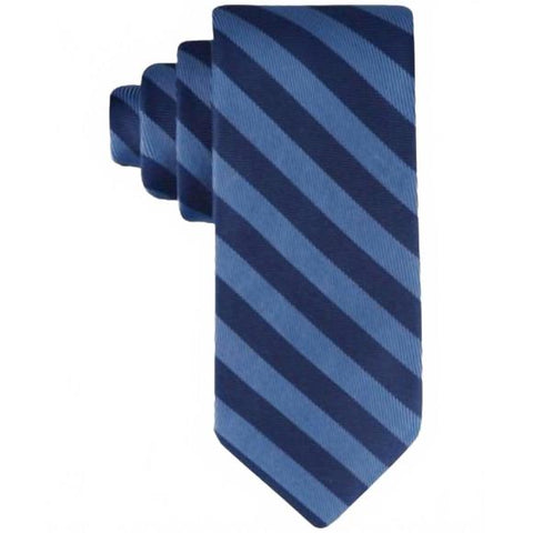 Tommy Hilfiger Men's Bright Blue & Navy Toby Stripe Tie | Tommy Hilfiger In Lebanon