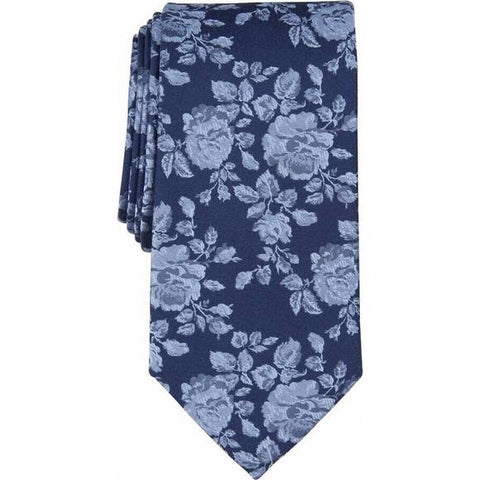 Michael Kors Men's Navy Cheshire Classic Floral Tie | Michael Kors In Lebanon