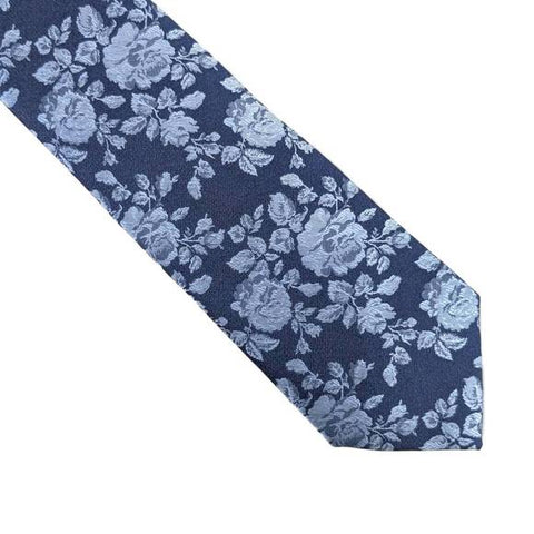 Michael Kors Men's Navy Cheshire Classic Floral Tie | Michael Kors In Lebanon