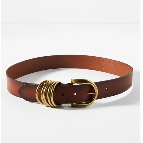 Forever 21 Women's Brown Leather Belt | Forever 21 In Lebanon