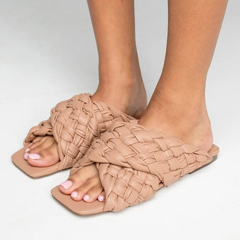 Steve Madden Women's Beige Marina Slipper |Steve Madden In Lebanon