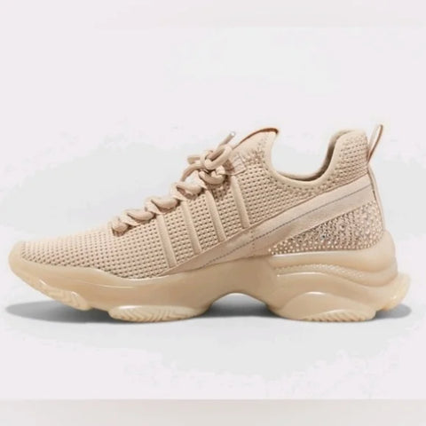 Mad Love Women's Beige Mandy Sneakers | Mad Love In Lebanon