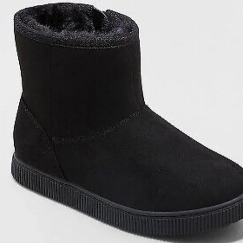 Cat&Jack Girl's Black Mid Boots| Cat&Jack in Lebanon
