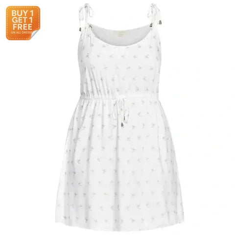Loralette Women's White Dress AMZ2