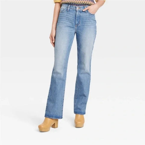 Universal Thread Women's Blue High-Rise Bootcut Jeans |Universal Thread In Lebanon