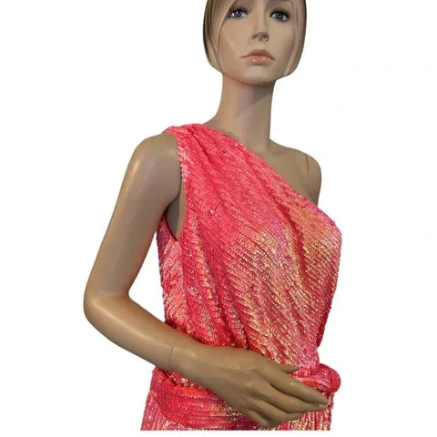 Asos Design Women's Coral Dress ANF1989