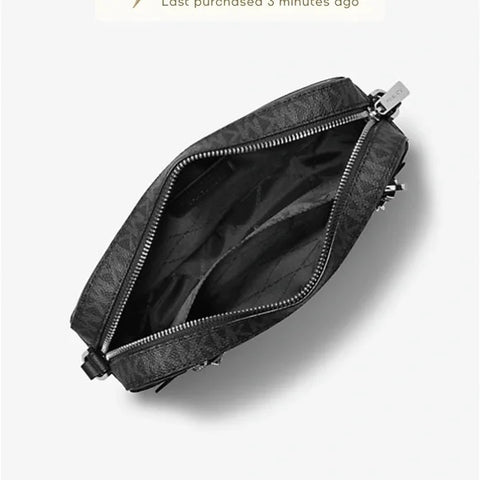 Michael Kors Women's Black Leather Crossbody Bag | Michael Kors In Lebanon