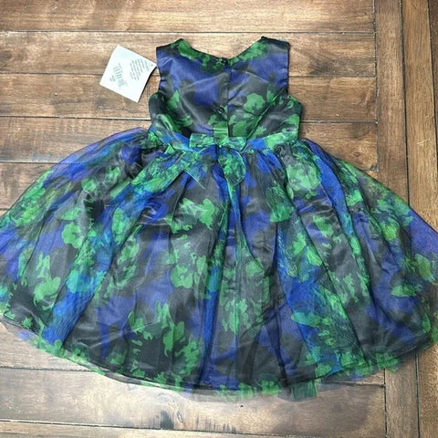 Blueberi Boulevard  Girl's Multicolor Dress ABFK16(od43) shr