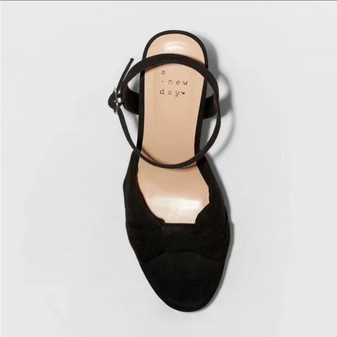 A New Day Women's Black Riah Platform Heels | A New Day In Lebanon