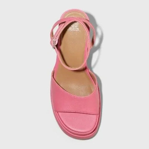 Wild Fable Women's Pink Alessia Platform Heels with Memory Foam Insole |Wild Fable In Lebanon