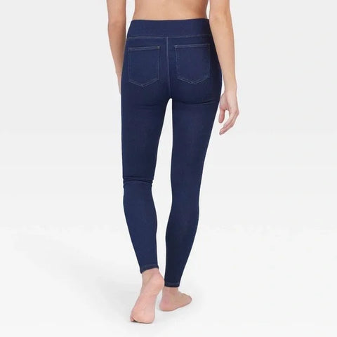 Assets by Spank Women's Dark Blue Skinny Shape Denim Leggings | Assets In Lebanon