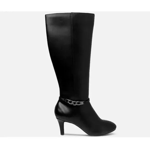 Karen Scott Women's Black Hanna Wide Calf Boot | Karen Scott In Lebanon