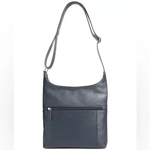 Giani Bernini Women's Black Leather Venice Nappa Crossbody Bag | Giani Bernini In Lebanon